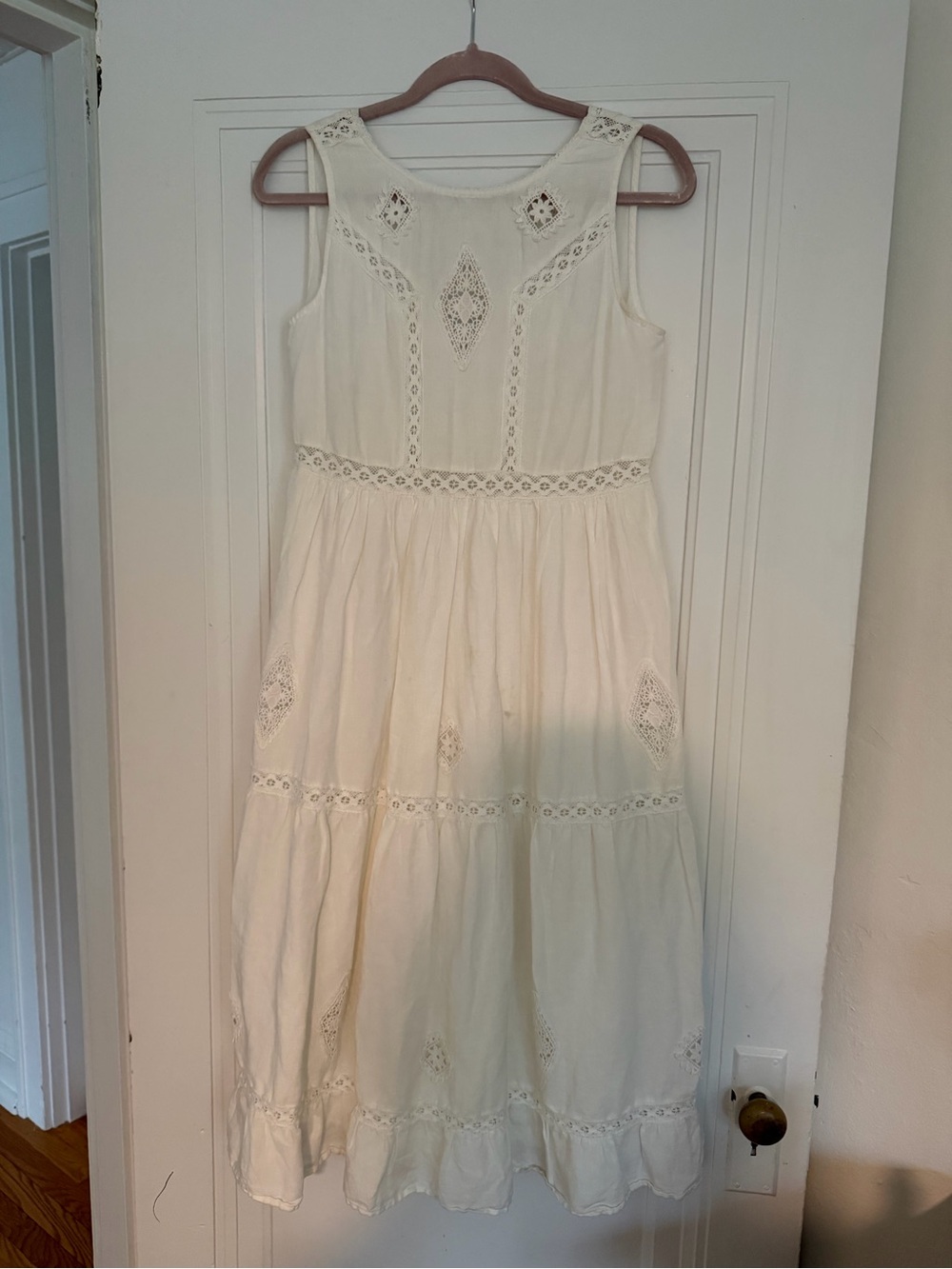 Sezane White Zarri Dress Size 38